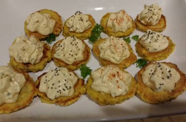 Recette de petits canapés sans farine, pour un apéro SAIN, GOURMAND et résussi :)