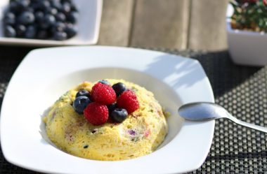 Bowlcake aux fruits rouges :)