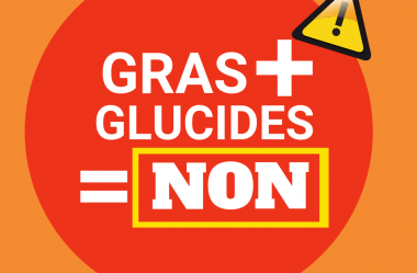 Gras + Glucides = NON ! (Difficile de perdre du poids)