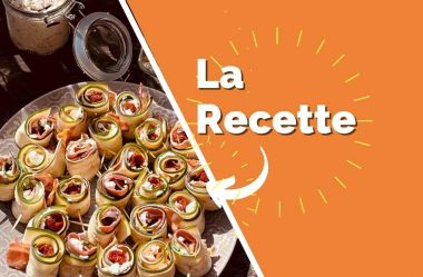 Recette de rouleaux de courgettes